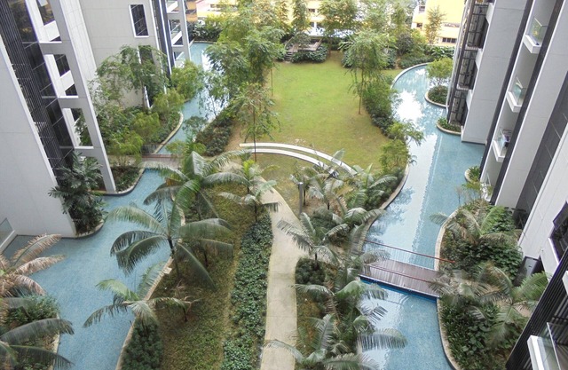 Plancher de jardin M City, Kuala Lumpur par Bonzer Home