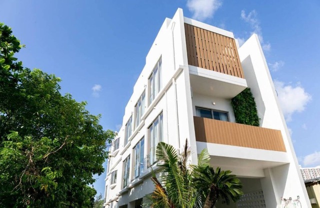 M sur la plage privée 560㎡ ascenseur 6BR, 6bath Max22P