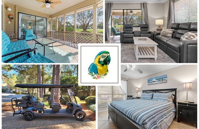"Macaw Cove" - 2 bed/2 bath cottage with cart in Sandestin®