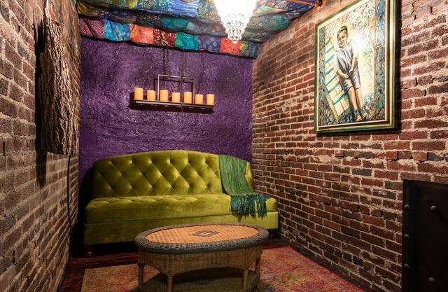 Madhatter Lounge in the cemetery Schoolhouse