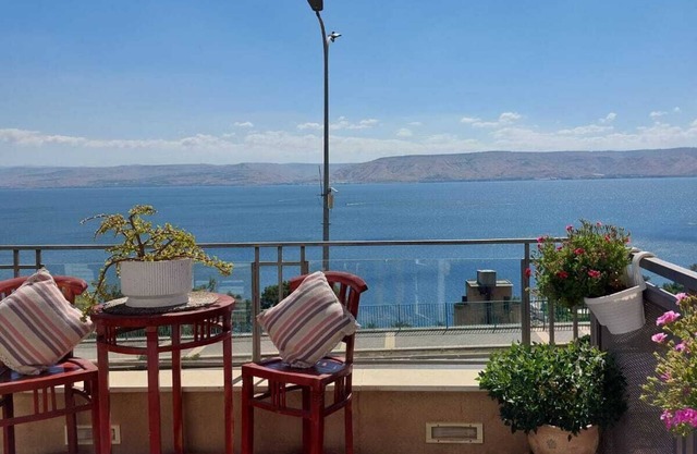 Magic apartment in front of the Sea of ​​Galilee 10% Weekly Discount!!!