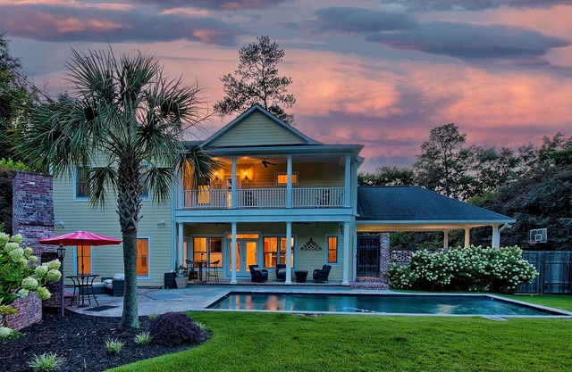 Magnificent Charleston style home located in historic downtown Aiken.