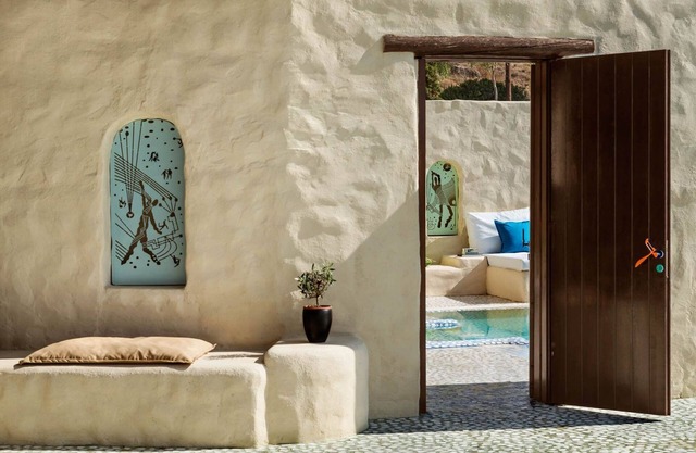Magnificent Ios Suite | Deluxe Suite with Breathtaking Aegean Sea Views and Private Pool | Tzamaria