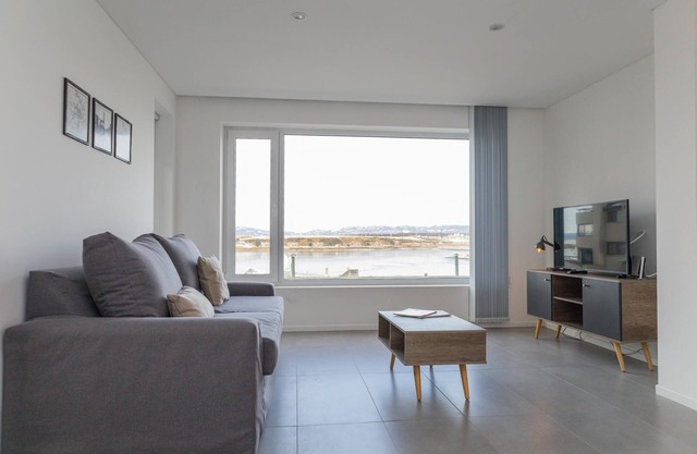 Main Street One-Bedroom Apartment with Balcony, Sea and city view