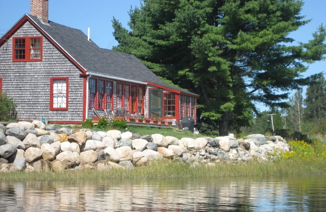 Maine Côte front de mer pittoresque Heron View Cottage sur Machias Bay