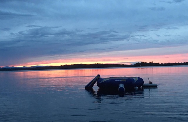 Maine Lakehouse sur le lac Big Boyd