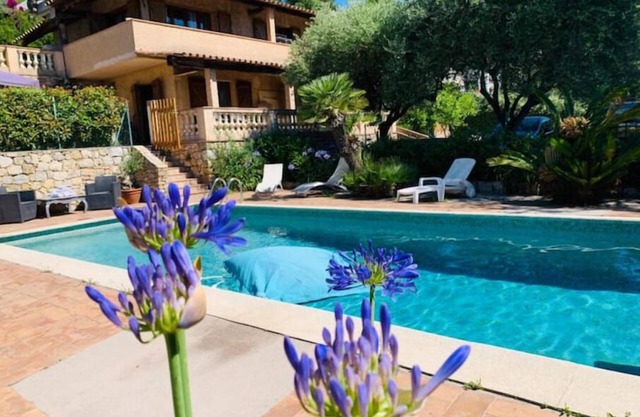 Maison avec vue panoramique sur la baie de Cannes