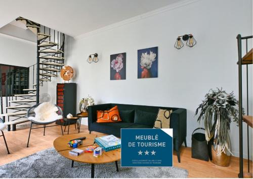 Maison climatisée Gare à 10 min, idéale familles MaisonCarréeConciergerie