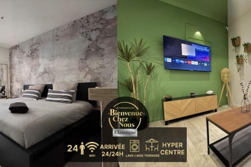 Maison hyper centre maxi 24pers Tour d'Auvergne