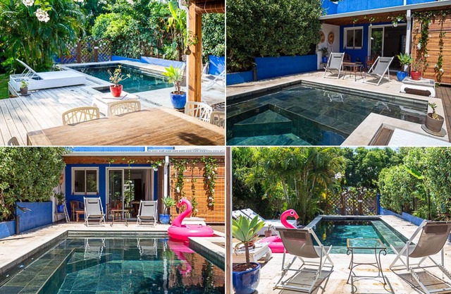 Maison tout confort, piscine avec jets de massage