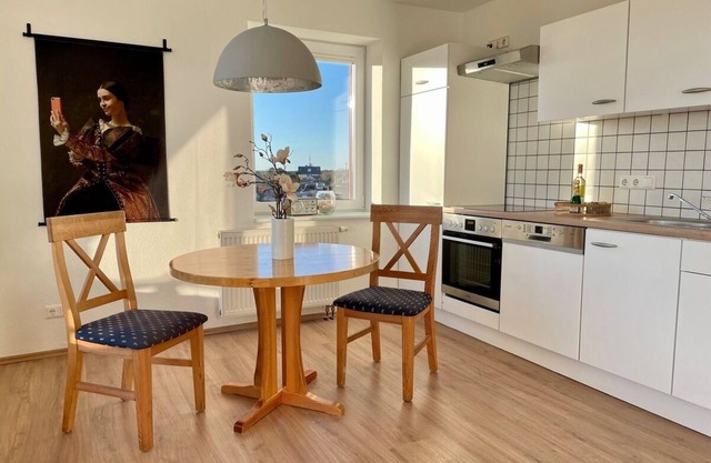 Maisonettewohnung mit Einem Gigantischen Blick Auf's Meer und den Amrumer Leuchtturm, das Erwartet Sie in der Ferienwohnung "brandung" in Wittdün auf Amrum!