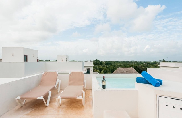 Penthouse -Tulum Nude Friendly Paradise - Jacuzzi et piscine privés