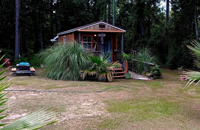 Malakai campground different by design⛺ little jo cabin wheelchair accessible