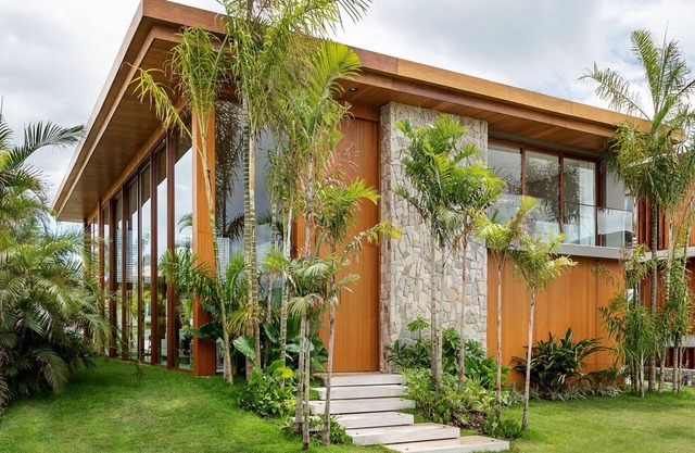 Mansão em Praia do Forte Vista Mar, Condominio Piscinas Naturais - Jangadas