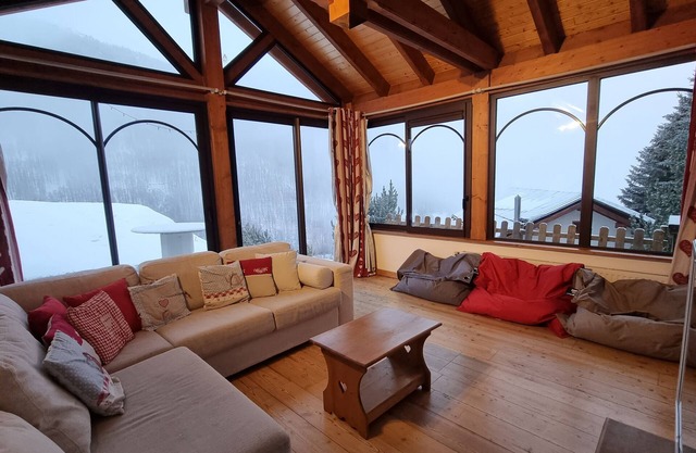 MARANATHA Chalet de Charme 12 pers Véranda +Terrasse Plein SUD -magnifique Vue