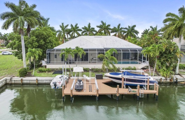 Marco Island Waterfront Single Story with Direct Gulf Access!