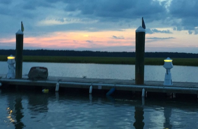 Marina cottage with unbelievable views on Fripp Island.