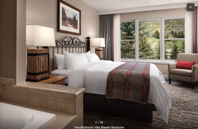 Marriott Streamside Evergreen at Vail. 2 Bdrm Villa, fireplace, whirlpool.