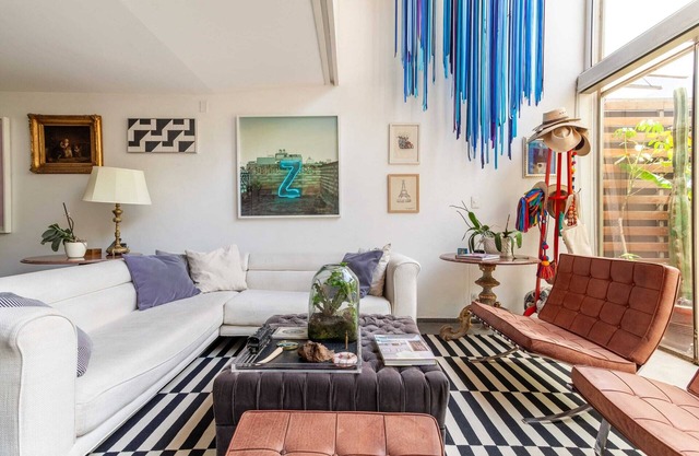 Loft artistique avec beaucoup de lumière