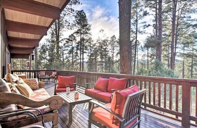 NOUVEAU! Ruidoso 7-Acre Accueil w / Mtn View par Ski Apache!