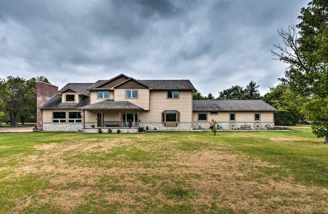 Massive Peck Home with Woods and Creek to Explore