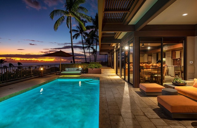 Villa exceptionnelle avec vue sur l'océan à Mauna Kea, à distance de marche de la plage et du complexe