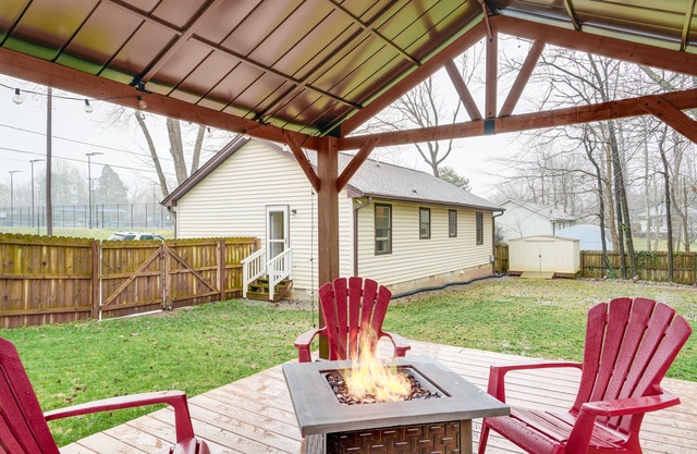 Mebane Home w/ Private Yard: Steps to Downtown!