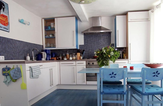 Mediterranean house in Kyffh userland with terrace and herb garden