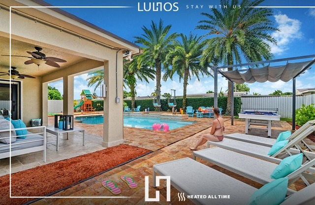 Miami Chilling-Amenities w/ Hot Pool-spa/pool table/BBQ