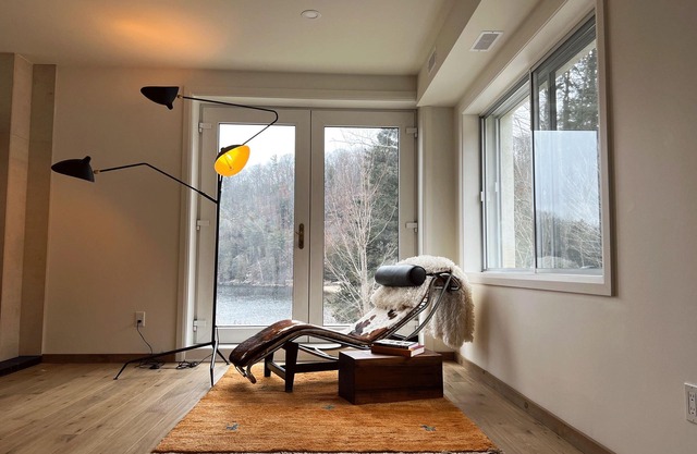 Mid Century Modern Lakefront Retreat w/ Guest House and Hot Tub