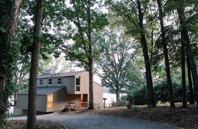 Mid-Century Modern Lake House with Pool!
