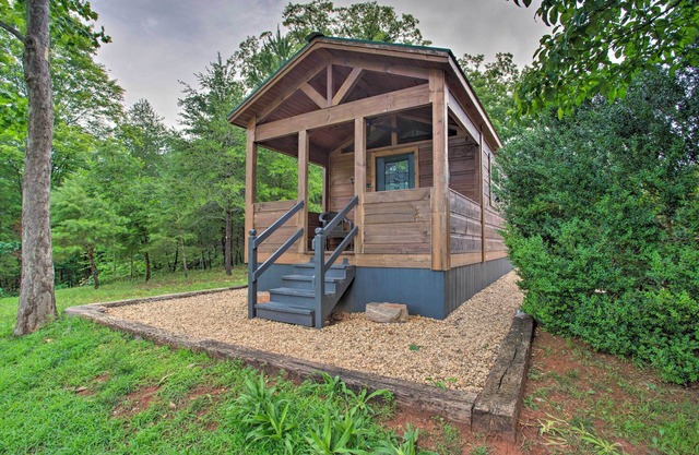 NOUVEAU! Mill Spring Cabin près des domaines viticoles Parker-Binns!