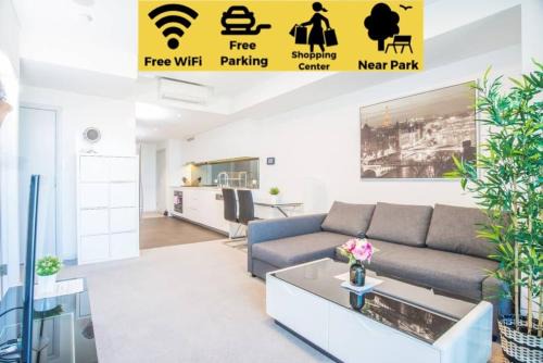 Minimalism modern apartment*waterview*parking＊IGA