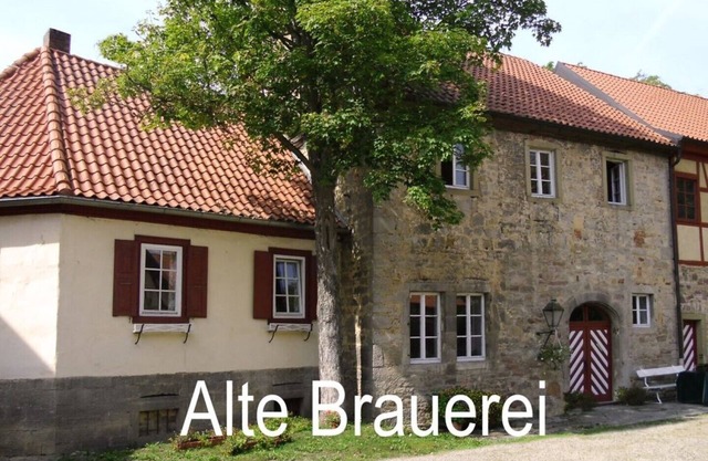 Château à douves d'Unsleben, ancienne brasserie