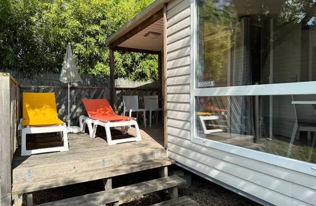 Mobil Home Premium 3 Teile 4 Personen Klimaanlage + TV
