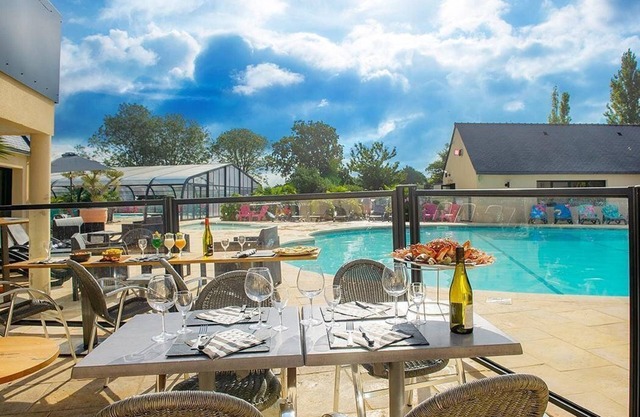 Mobil Home 6 pers camping 4* bord de mer Finistère Sud 10 kms de Concarneau