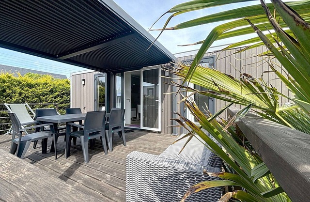 Mobil-home Grand Confort: 2 ch, piscine, plage à 200m, parking, wifi