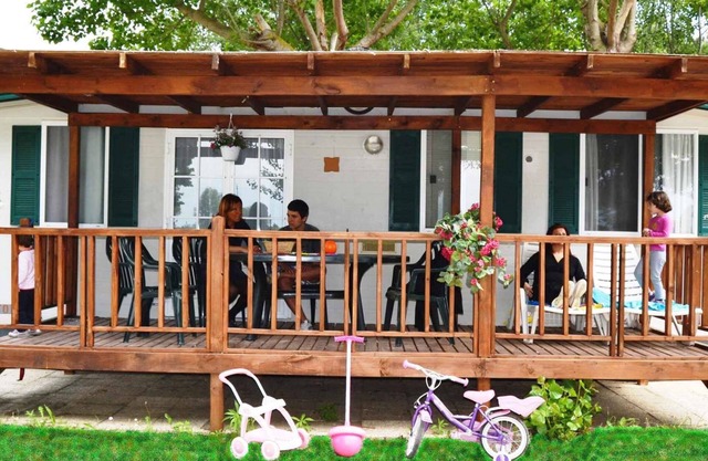 Maison mobile avec climatisation