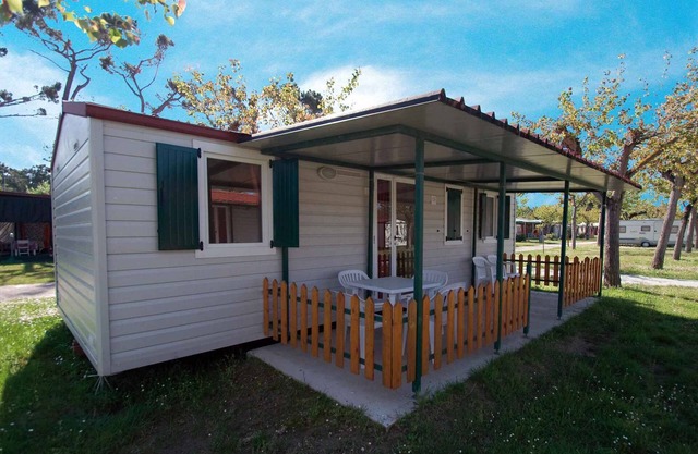 Maison mobile avec climatisation