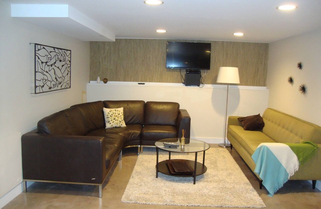 Moderne 2 Bedroom Suite en 1924 Craftsman un bloc de Greenlake