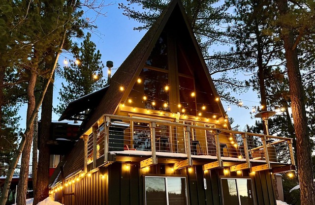 Modern A-Frame Cabin w/ 180 Degree Views!!!