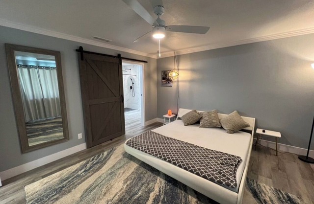 Modern and comfortable five-bedroom home.
