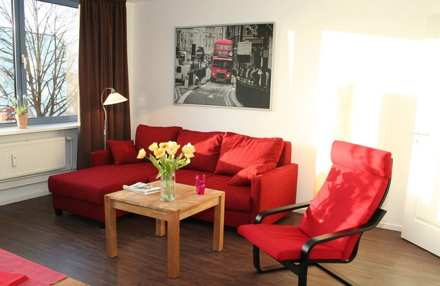 modernes et de qualité appartement meublé 2 chambres - à proximité du centre