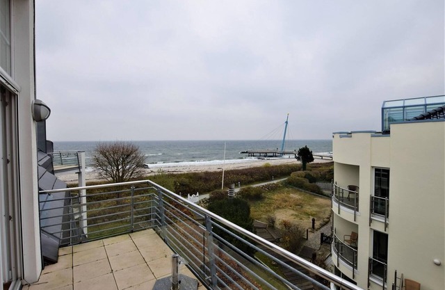 Modern and very bright vacation apartment with large, ideally south-east facing balcony.
