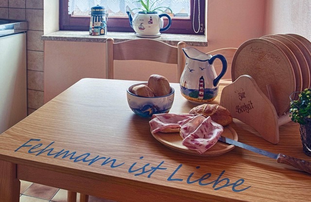 Modern apartment with balcony and private parking space on Fehmarn in Burg