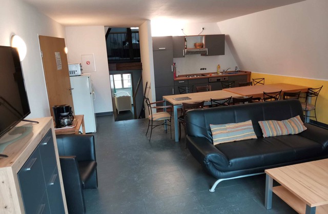 Appartement moderne dans une maison historique à colombages pouvant accueillir jusqu'à 16 personnes