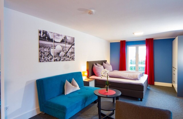 Appartement moderne dans un endroit calme avec vue sur le golf
