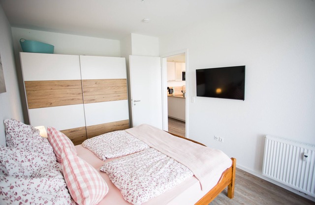 Appartement moderne avec vue sur la digue, à Wremen