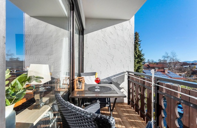 Appartement moderne "Seebruck" avec balcon et Wi-Fi