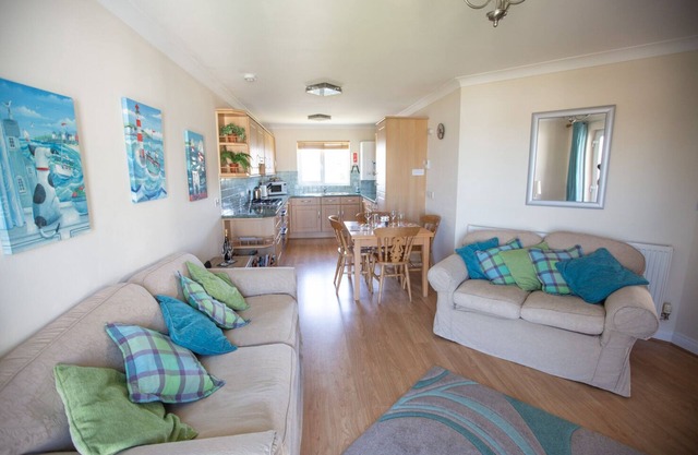Appartement moderne avec une vue imprenable sur la plage de Fistral, Newquay